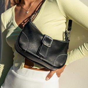 Peta & Jain vegan leather Lydia buckle mini purse!